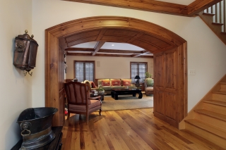 Portal drewniany